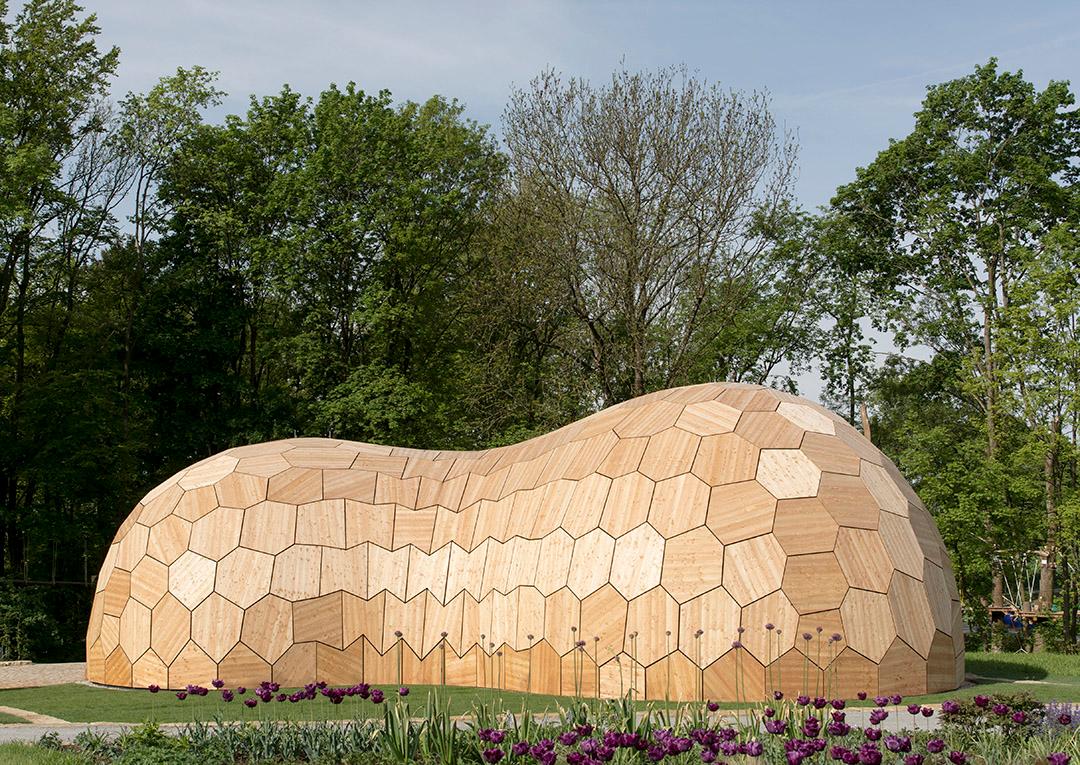 國外裝配的輕型木殼展覽館展廳設(shè)計圖3 國外裝配的輕型木殼展覽館展廳設(shè)計圖3