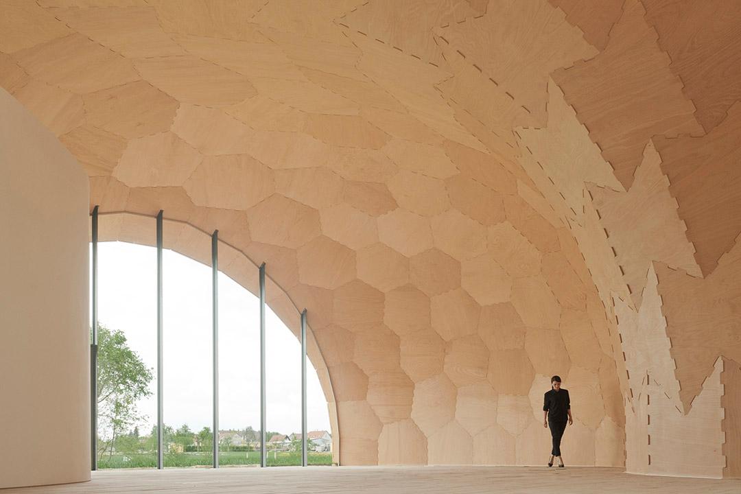 國外裝配的輕型木殼展覽館展廳設(shè)計圖4 國外裝配的輕型木殼展覽館展廳設(shè)計圖4